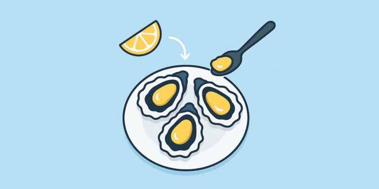 hoe moet je oesters eten